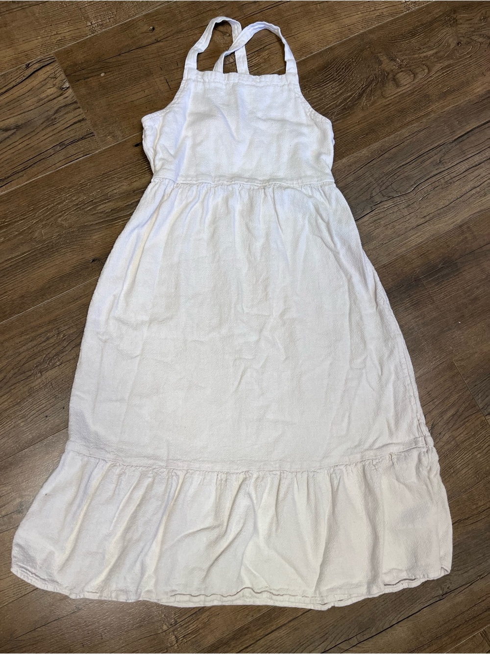 OLD NAVY Girls White Halter Sundress